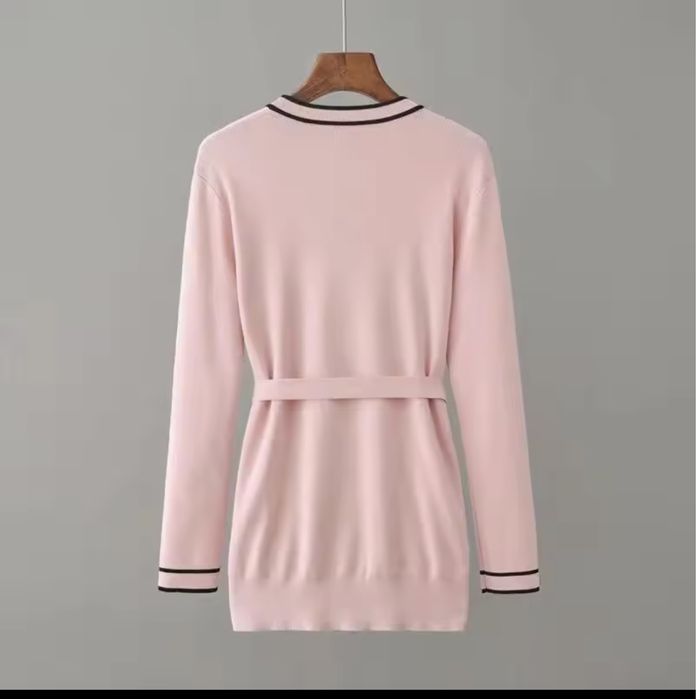 Kontantto komplet spodnie sweter kardigan dzianinka xs-2xl