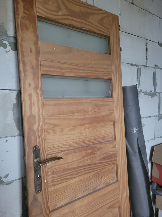 Drzwi drewniane wewnętrzne