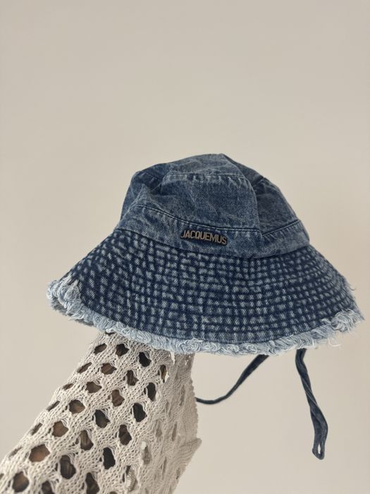 Kapelusz jeansowy buckethat nowy logo