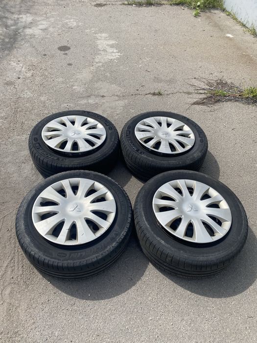 Диски с летней резиной R15 4*114.3