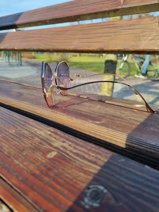 Okulary przeciwsłoneczne damskie 400uv Nowe