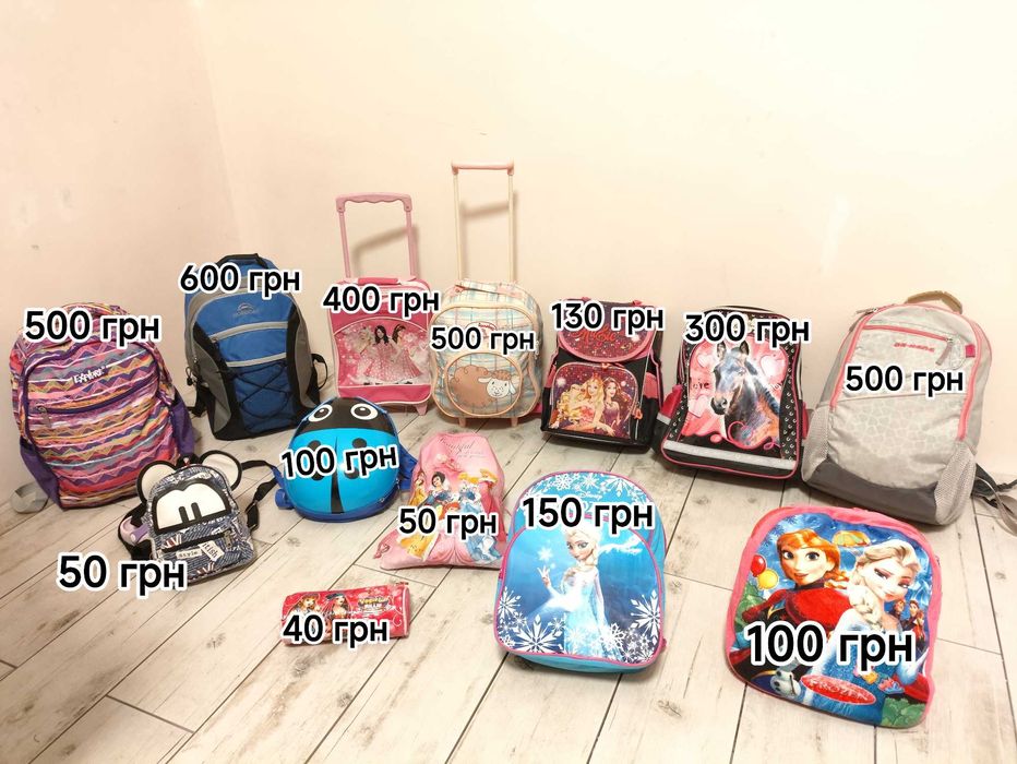 Ортопедичний рюкзак. Пенал. Сумка для взуття. Рюкзак. Сумка на колесах