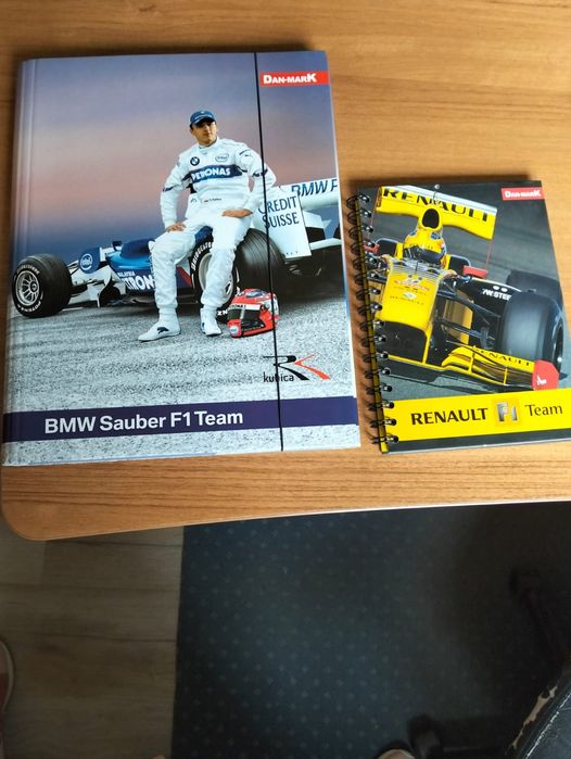 Teczką z Kubica i zeszyt