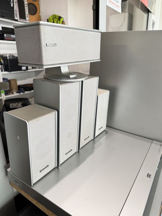 Zestaw kina domowego Panasonic dvd + 5 głośników + subwoofer
