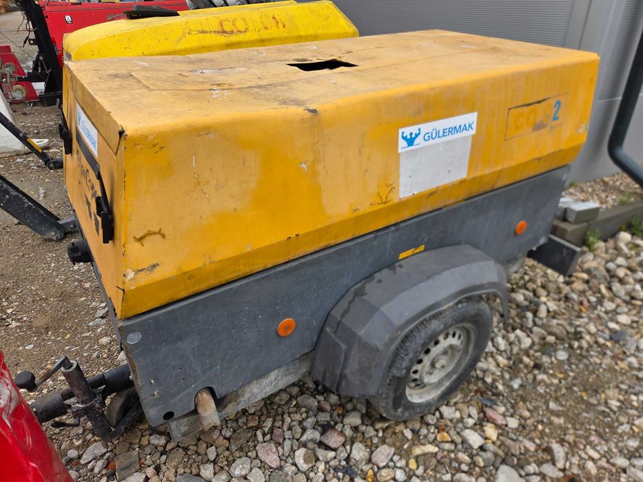 Sprężarka kompresor przewoźny Atlas Copco XAS87KD niezarejestrowana