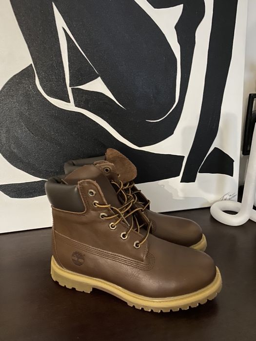 Trapery 37,5 TIMBERLAND skórzane nowe