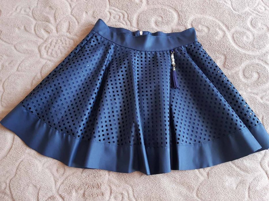 Спідничка з екошкіри