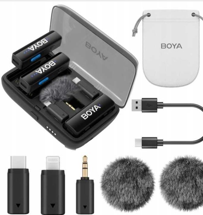 Mikrofony Boya Link CC nowe