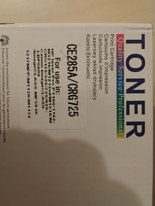 Toner czarny CE285A/CRG725 zamiennik hp