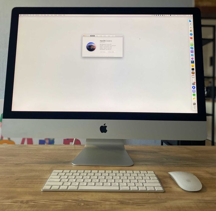 Apple iMac 27 5k (2017) i5 3.8 GHz, RAM 40GB, Radeon Pro 580 8GB, 2TB