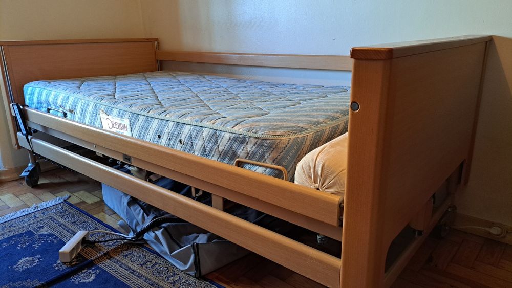 Cama articulada elétrica