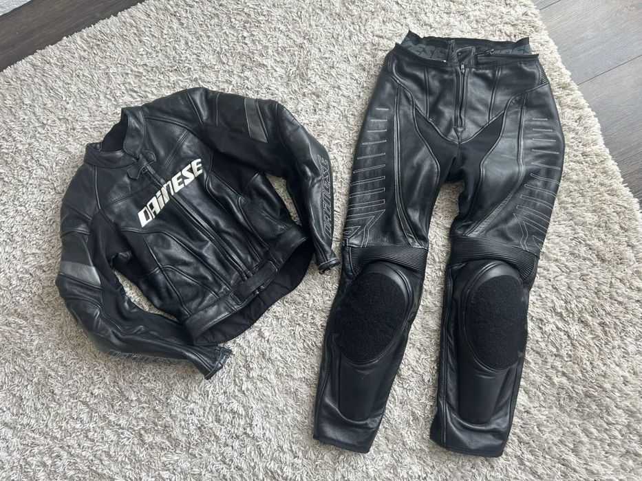 Шкіряний мото костюм Dainese