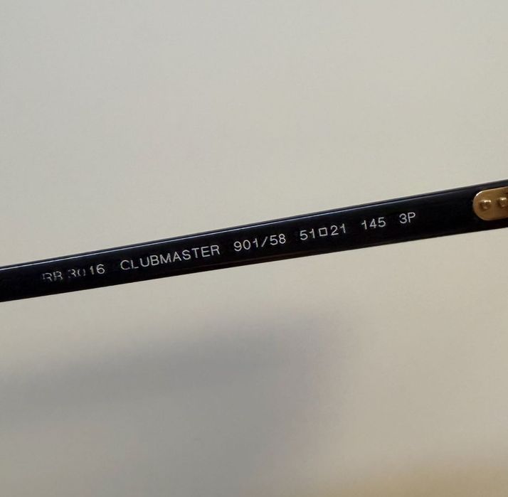 Rayban Clubmaster RB3016 Polarized
