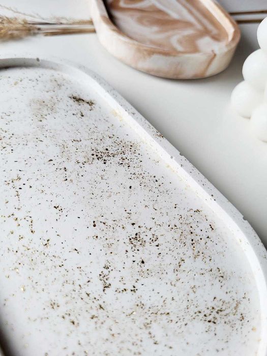 Podstawka na biżuterię nowa ręcznie robiona tacka handmade prezent