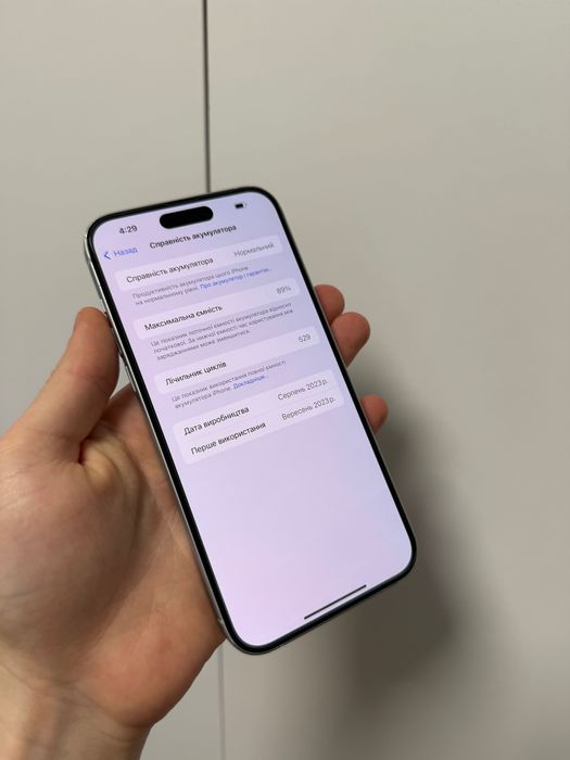 iPhone 15 Plus Blue 128Gb Neverlock Айфон 15 Плюс 89% акб TRADE-IN 15+