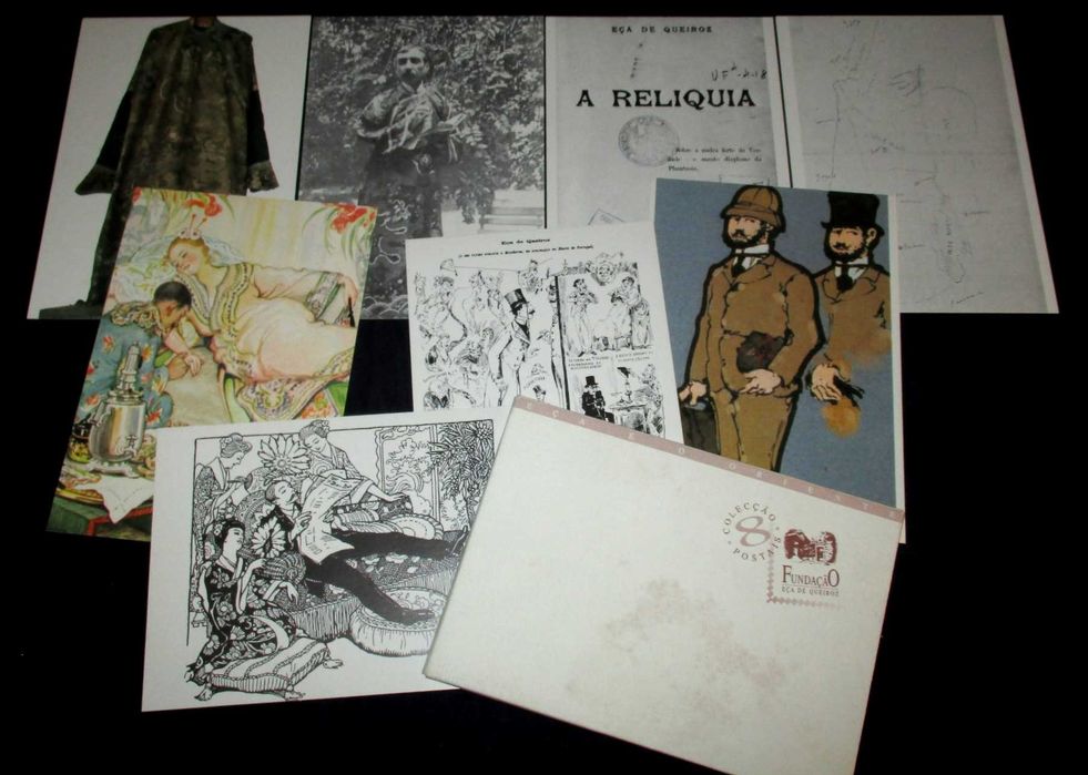 Colecções de Postais Desenhos e Gravuras Vintage