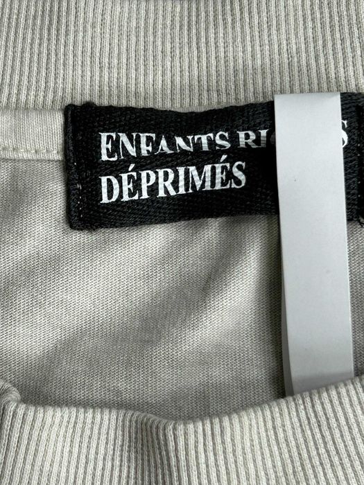 Лонгслів білий Enfants Riches Deprimes archive distressed white белый
