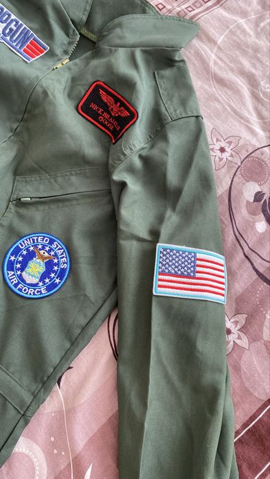 Косплей чоловічий комбінезон ВПС Топ Ґан Меверік / Top Gun Maverick