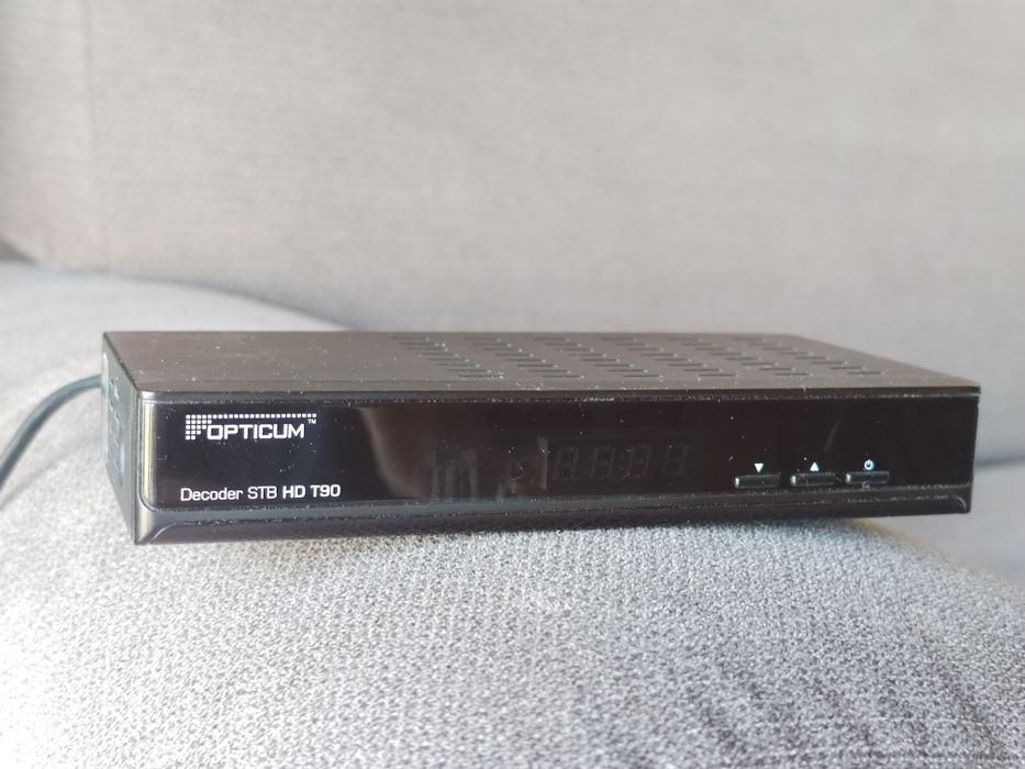 Dekoder Tuner Opticum STB HD T90 | HDMI SCART USB | Sprawny