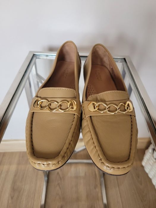 Mokasyny skórzane Kazar 37