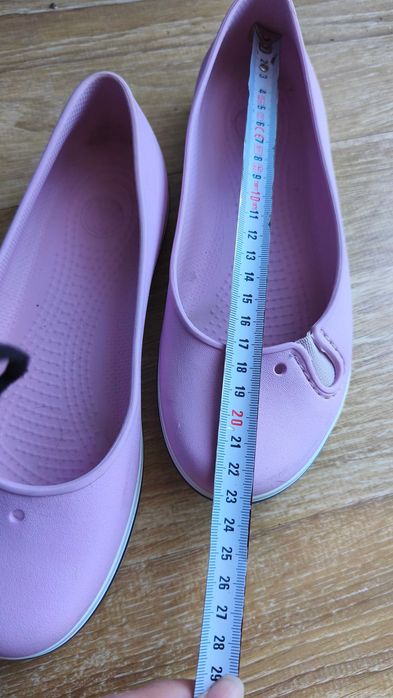 baleriny Crocs W6 lawendowe /liliowe