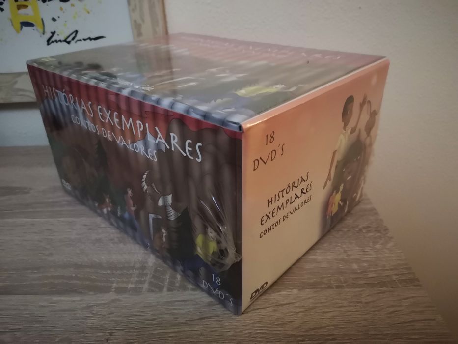 Histórias Exemplares - 18 DVD educação infantil- língua gestual -NOVOS