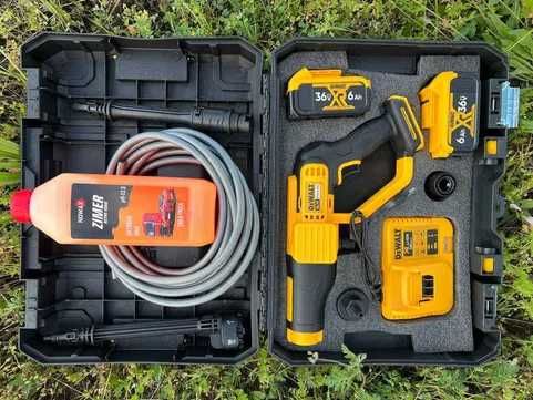 Мобільна мийка DeWalt DCPW550B (36В, 230 л/год, кейс)