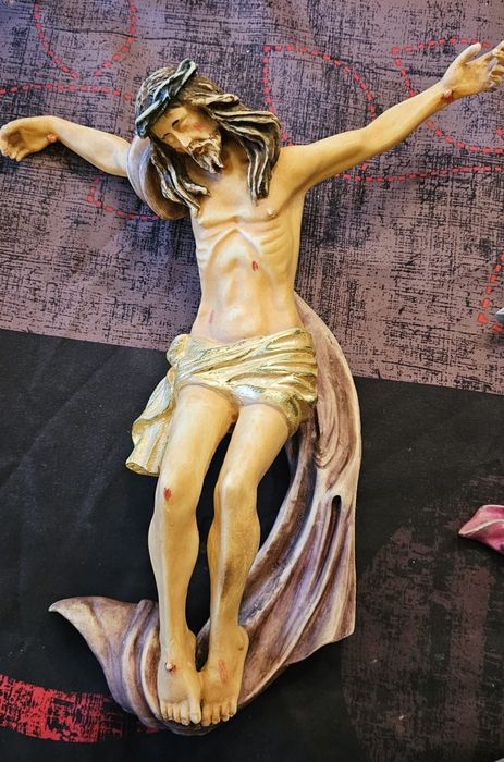 Anjos e Cristo de marfinite