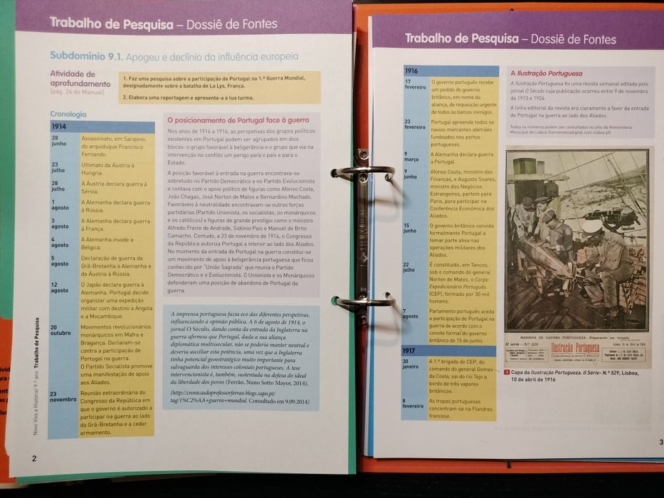 Viva a História 9 - Dossier do Professor