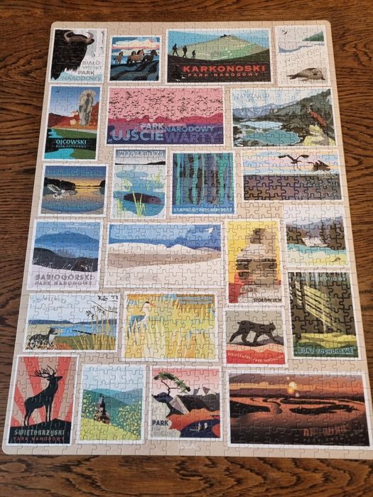 Puzzle Czuczu Parki Narodowe
