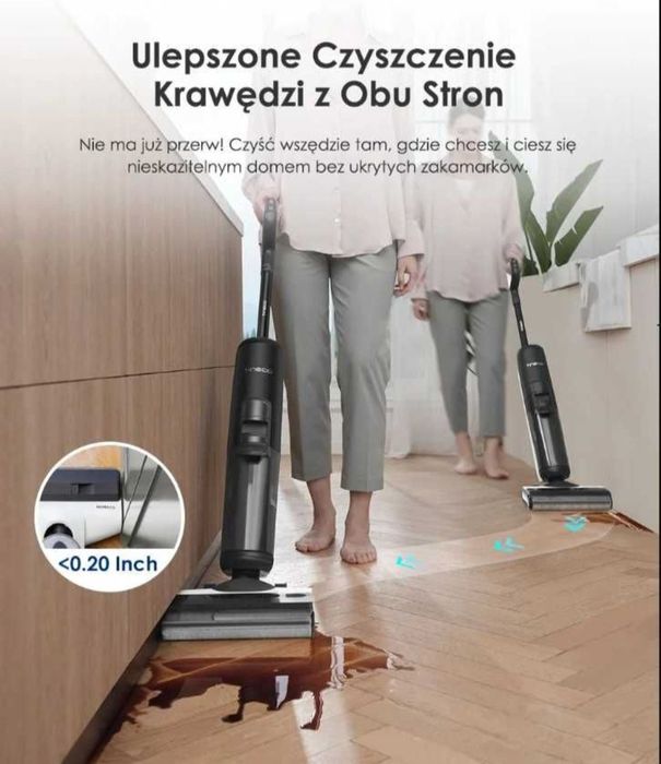 Tineco ONE S6 Nowy odkurzacz mopujący myjący jak Hizero 2w1 mop