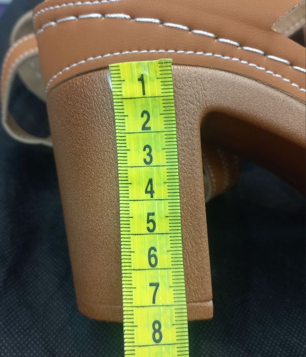 Босоножки из экокожи с натуральной стелькой