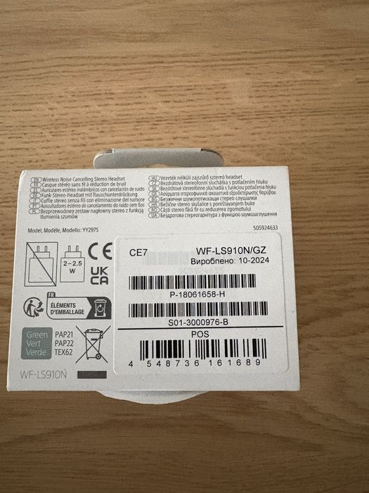 Sluchawki Sony Linkbuds Fit Zielone