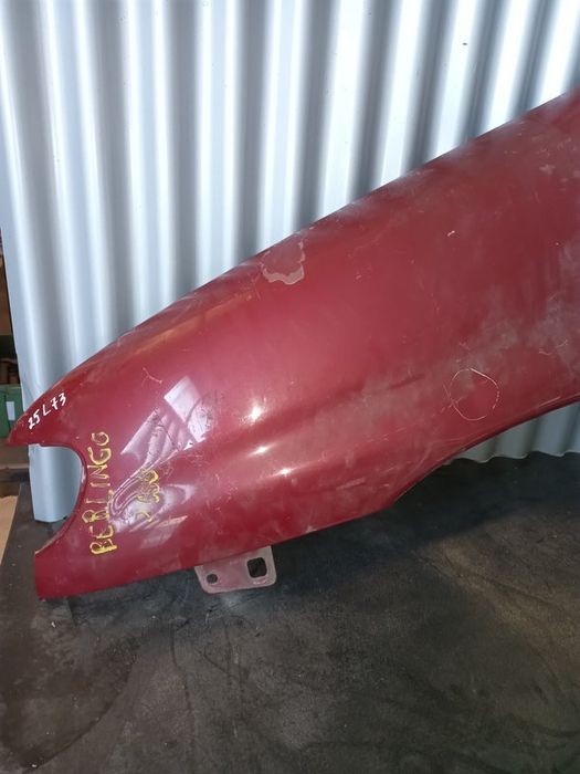 Guarda Lamas Citroen Berlingo I Esquerdo  vermelho