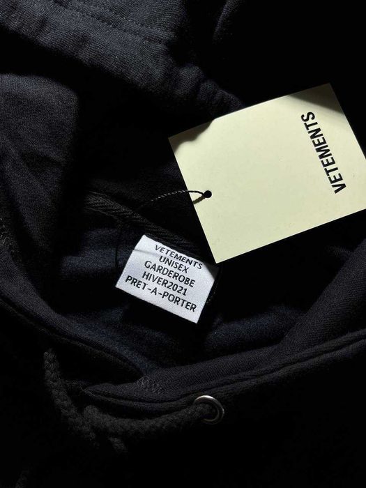 Оверсайз Худі Vetements | Кофта Ветмо (Ветементс)