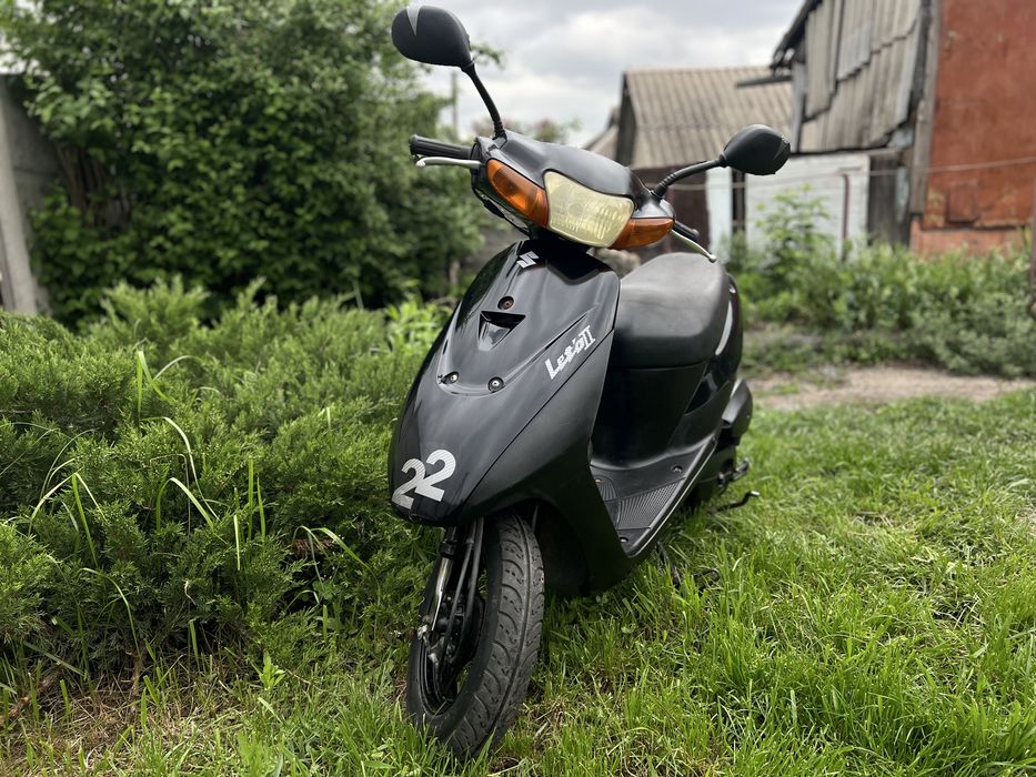 Скутер Suzuki Lets 3 . Бабочка.