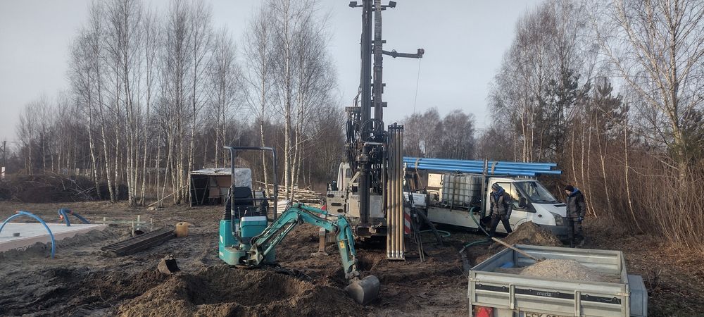 studnie głebinowe, studnie wiercone