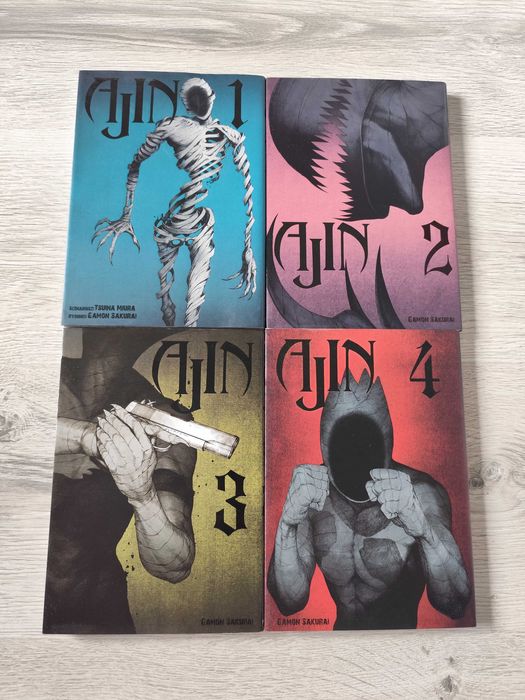 Ajin – Tom 1-4 – Stan idealny