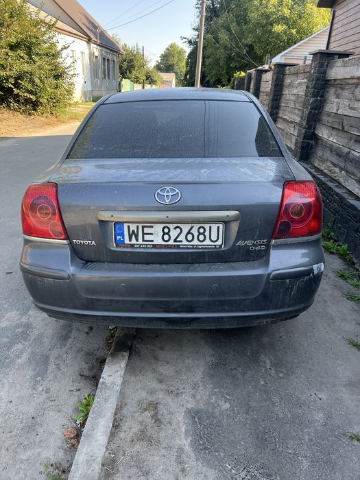 бампер передний, панель toyota avensis t25 розборка