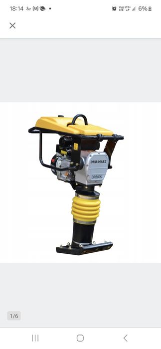 Wynajmę stopę wibracyjna/skoczek/zagęszczarka  80kg