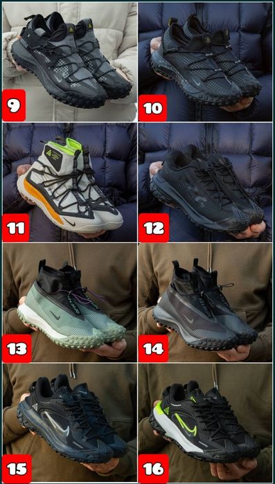 БЕЗ ПЕРЕДПЛАТИ‼️Кросівки Nike ACG Mountain Fly, Fly 2, Antarktik, Mada