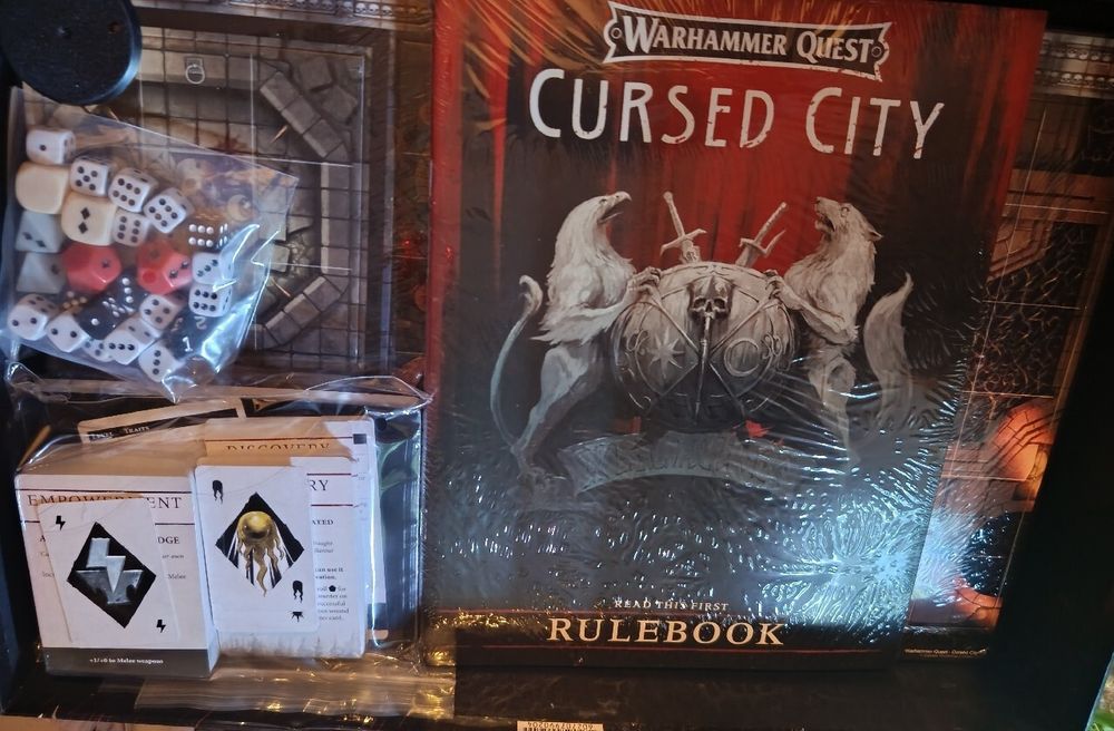 CURSED CITY Warhammer Quest Nowa Gra Bez Modeli