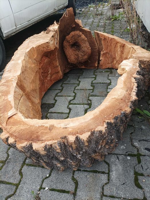 Drewno rama duża stolik ozdoba coś dla artysty