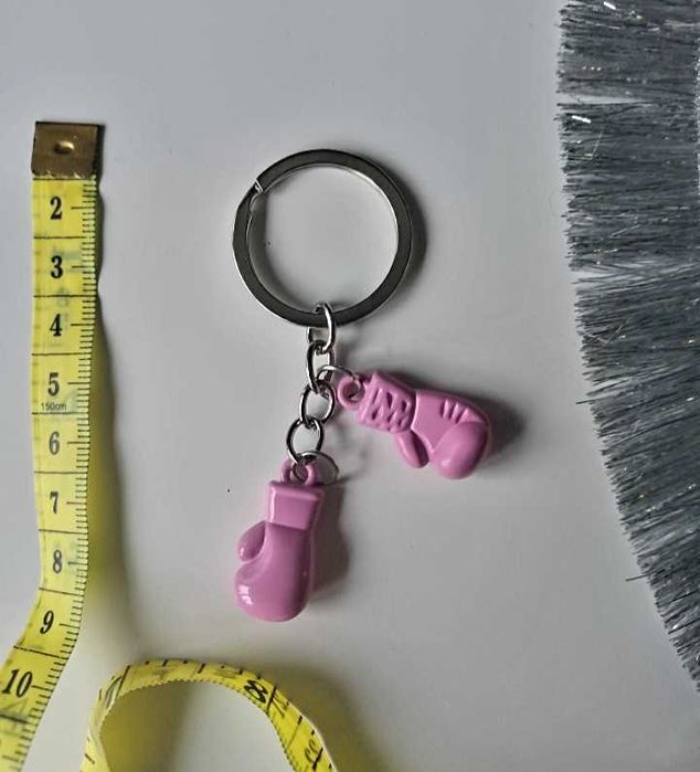 Brelok rozowe rękawice bokserskie