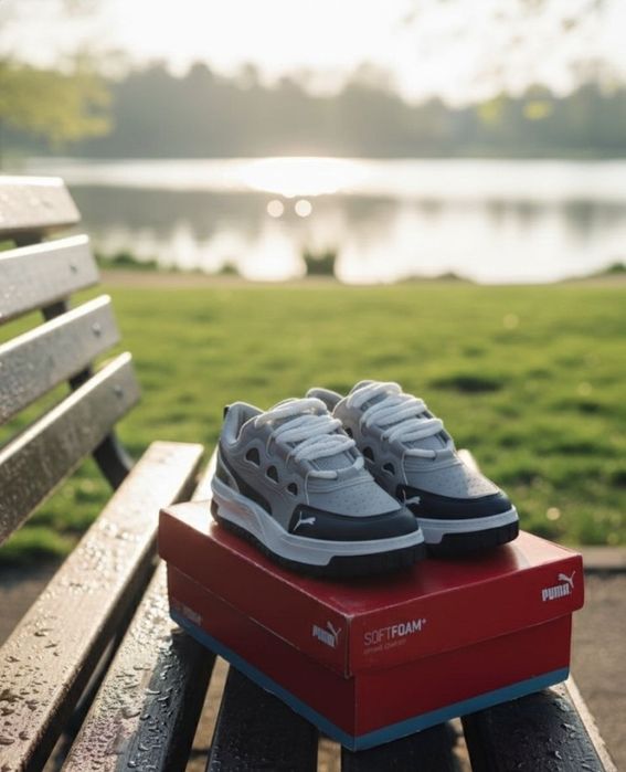 Чоловічі демісезонні кросівки Puma/натуральна шкіра/пума