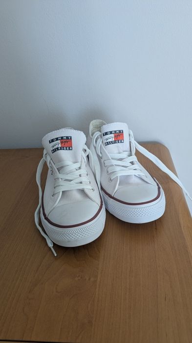 Trampki buty sportowe Tommy Hilfiger roz 38 białe