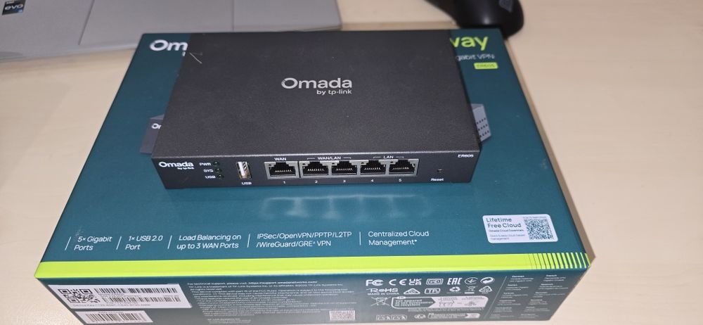 TP-LINK Router Multi-WAN VPN ER605 Gigabit