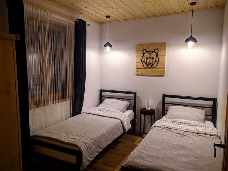 Domek w Bieszczadach z gorącą beczką  (maks. 6 osób)