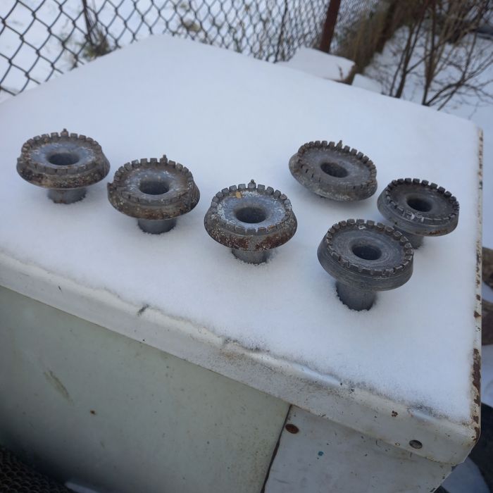 Комплект горєлок до газплити Електа та інших.