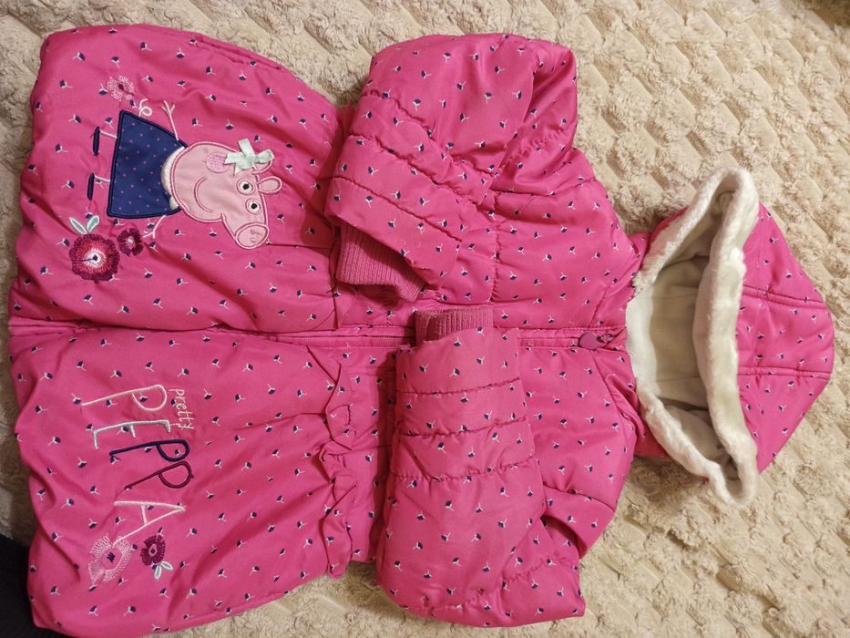 Тепленька зимова курточка Свинка Пеппа